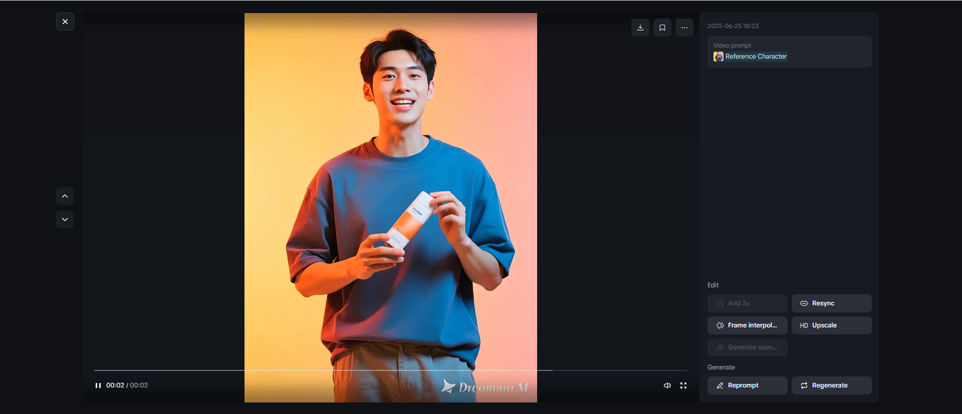 Brand spokesperson