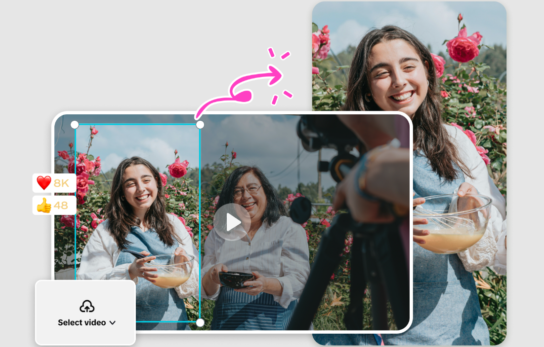 Resize your videos