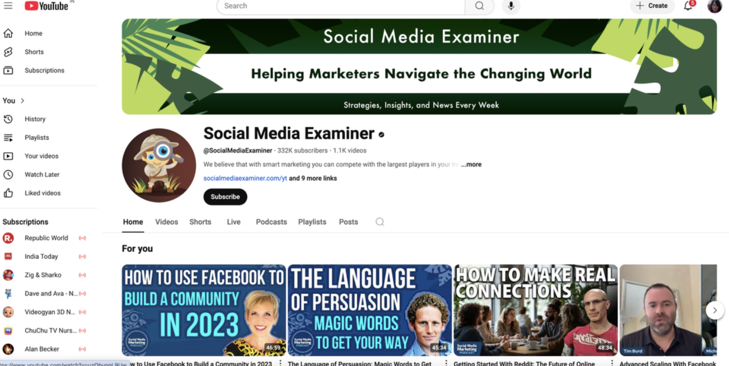 Tagasuri ng Social Media