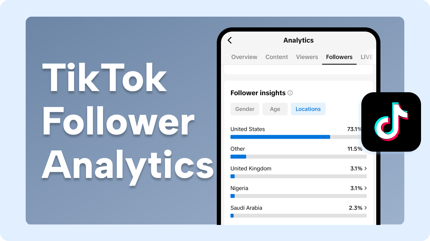Tiktok-Follower-Statistiken