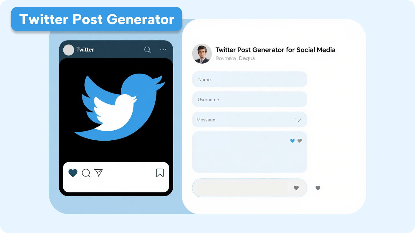 generator ng post ng twitter