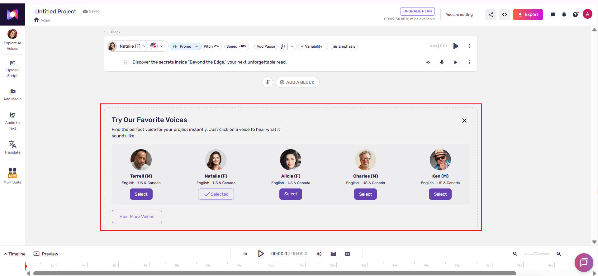 create audio book with ai