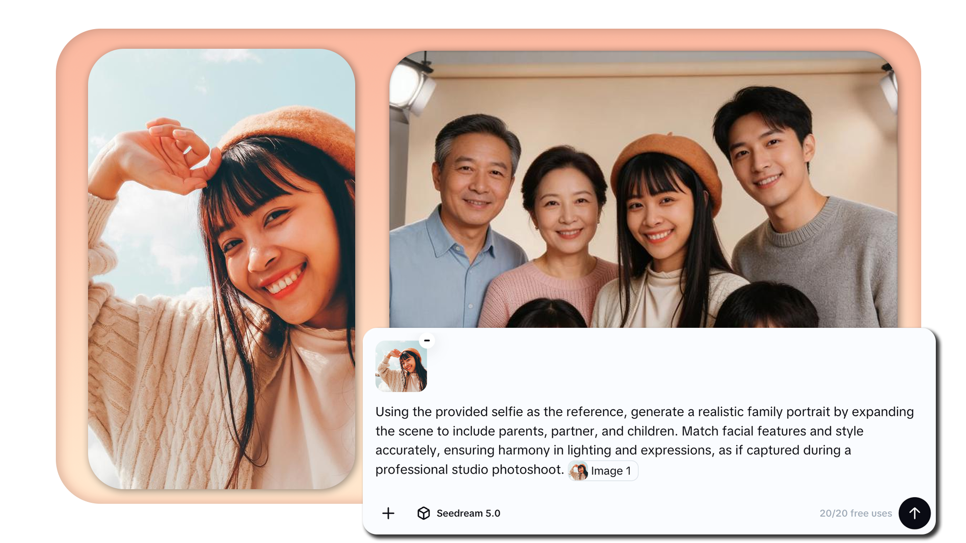 Merge Individual Photos Seamlessly