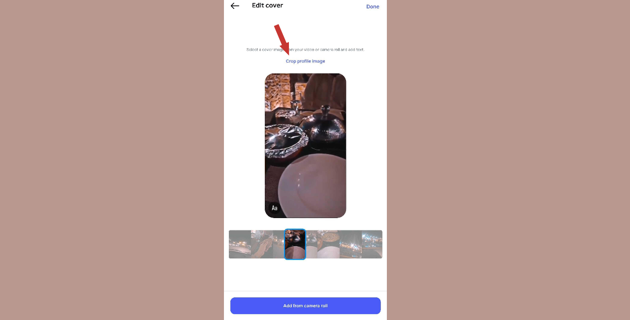 Adjusting the grid view