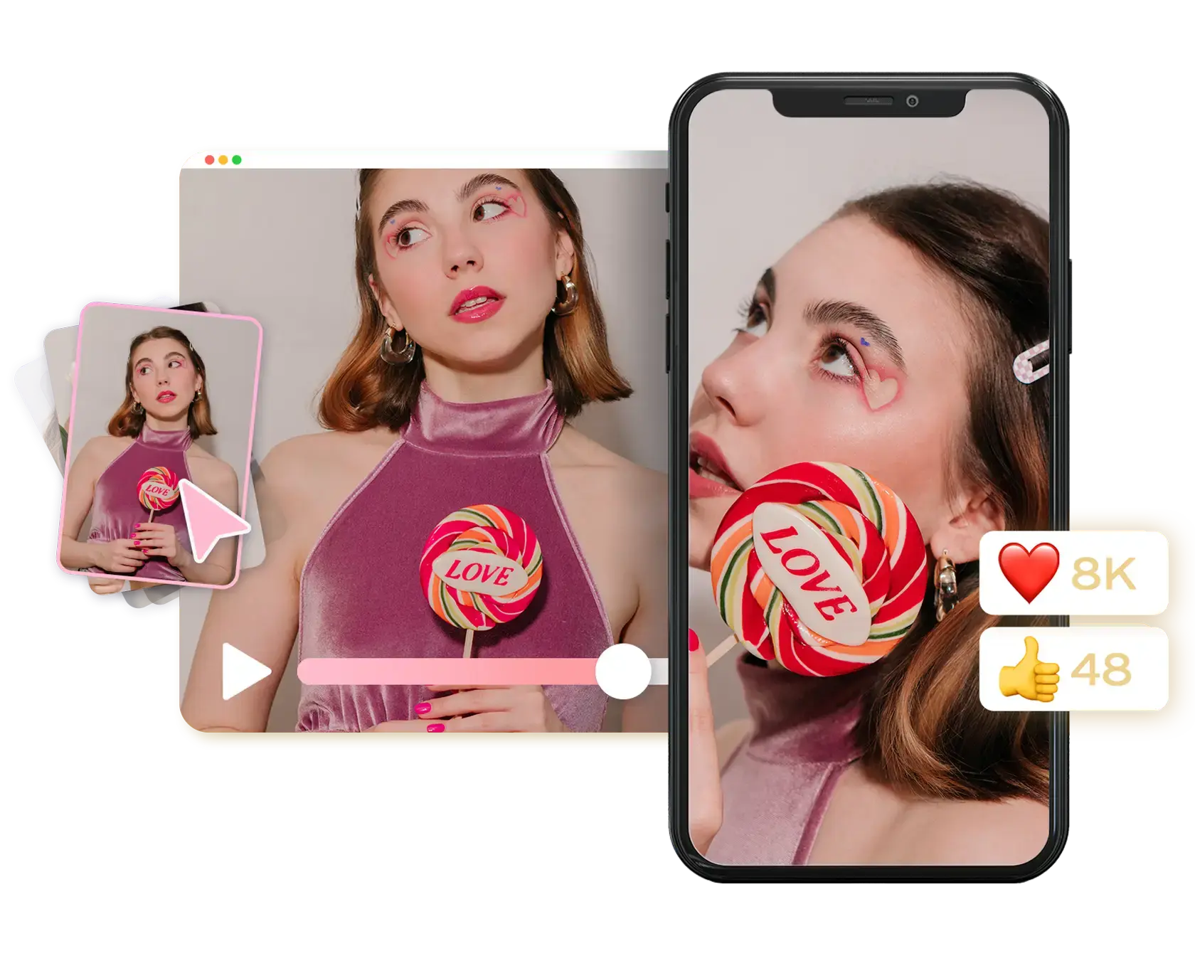 Valentine's Day Video Maker