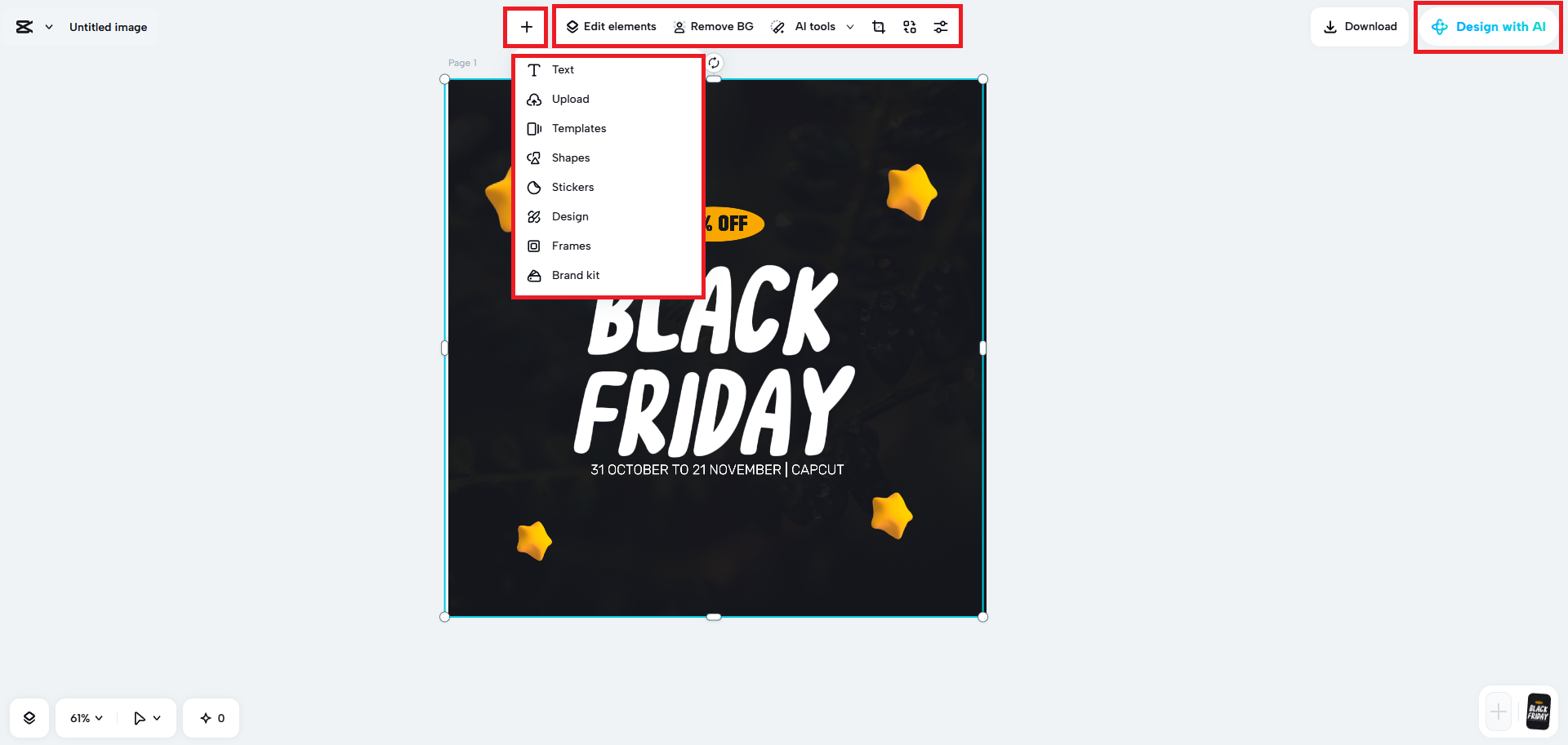 Finalize your template design