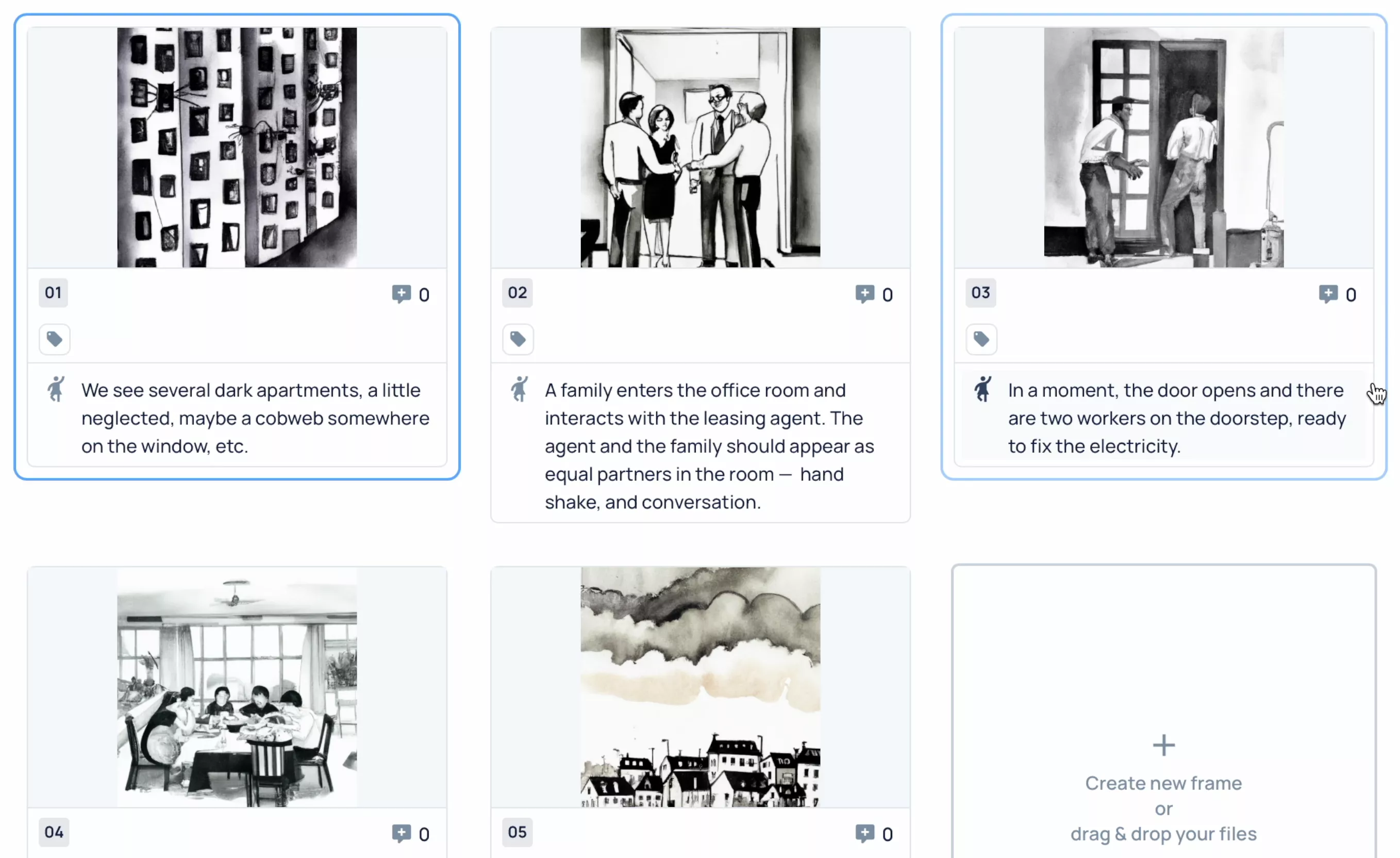 KROCK.IO - Vertrauenswürdiges Tool, das eine Storyboard-Vorlage KI bietet