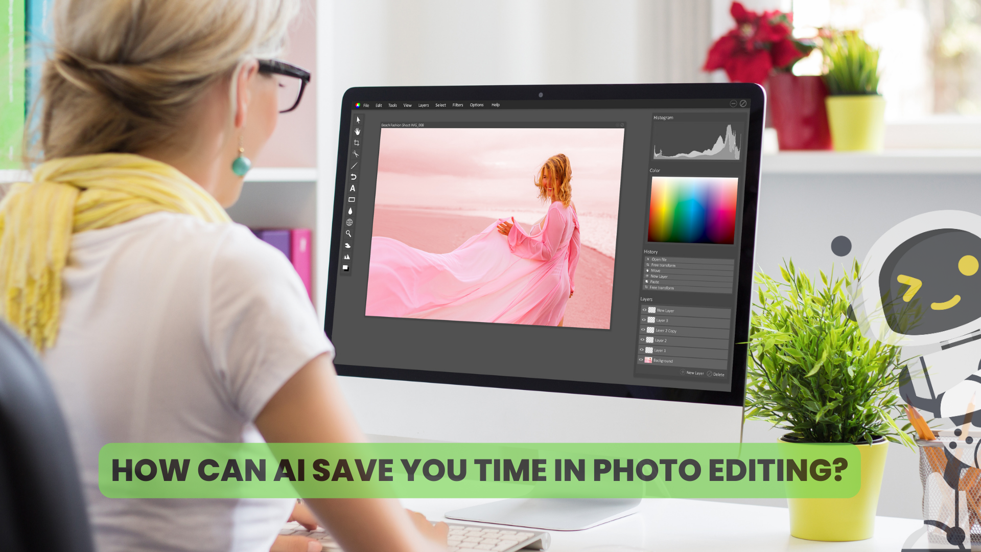 Save time on background editing