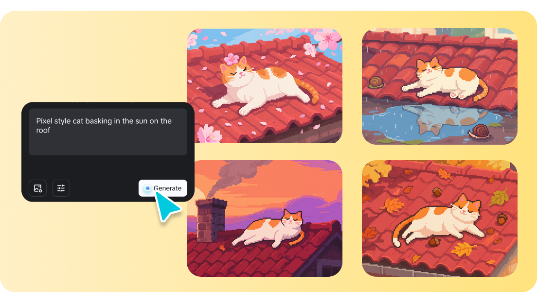 Turn text into pixel art