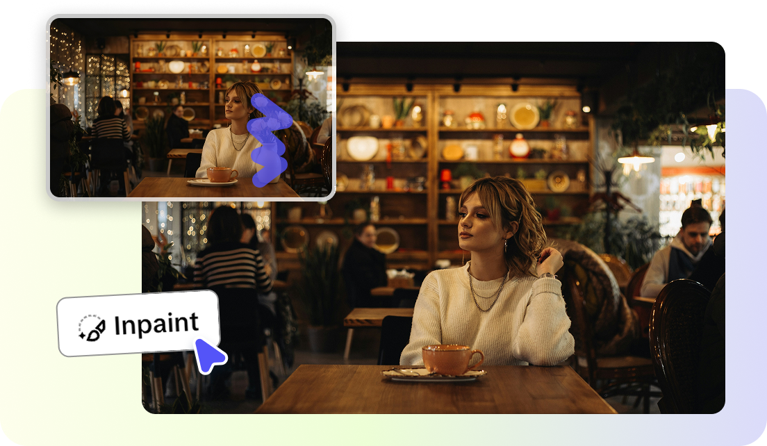 Outils d'édition pour personnaliser les images colorisées dans Pippit
