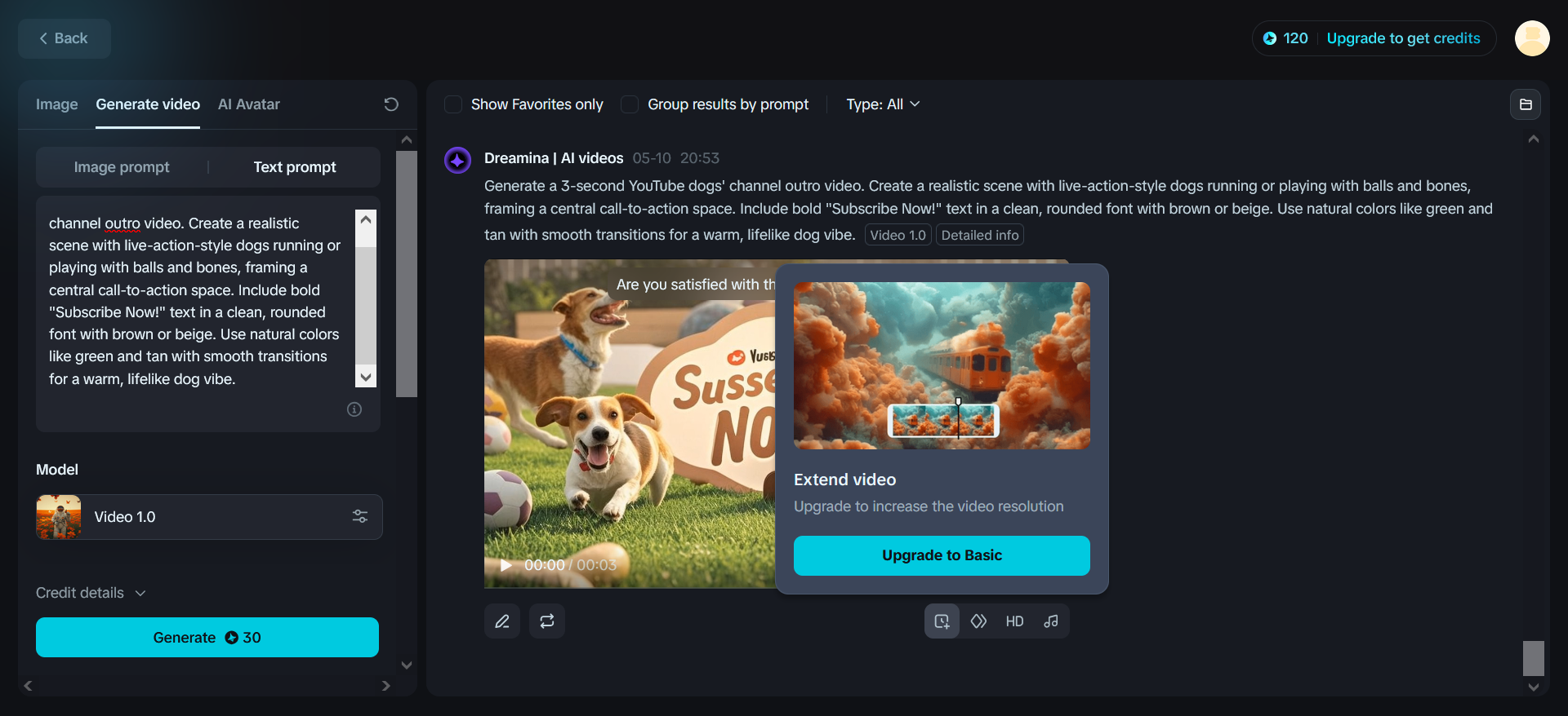 Agrega 3 segundos