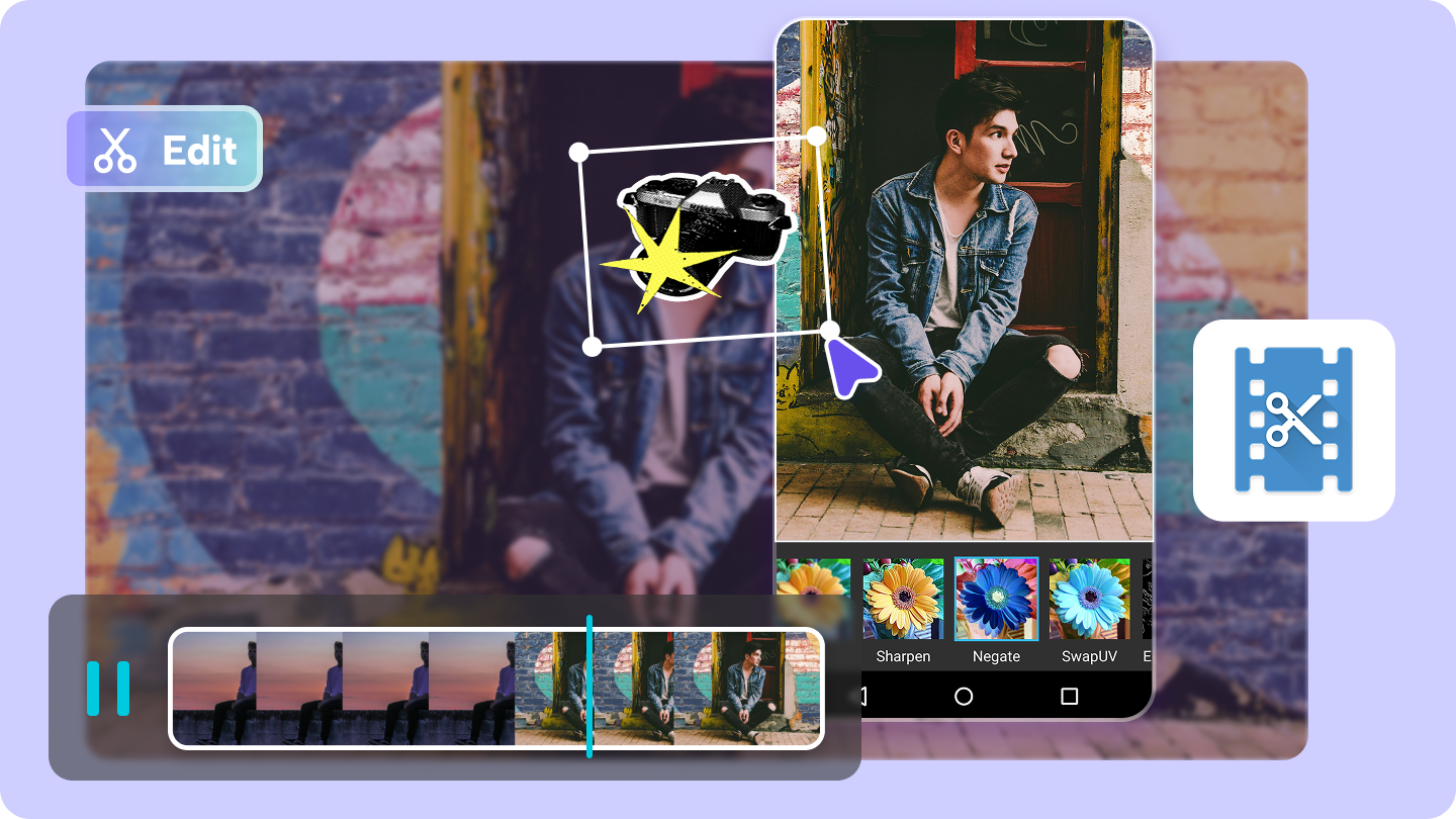 trình chỉnh sửa video vidtrim