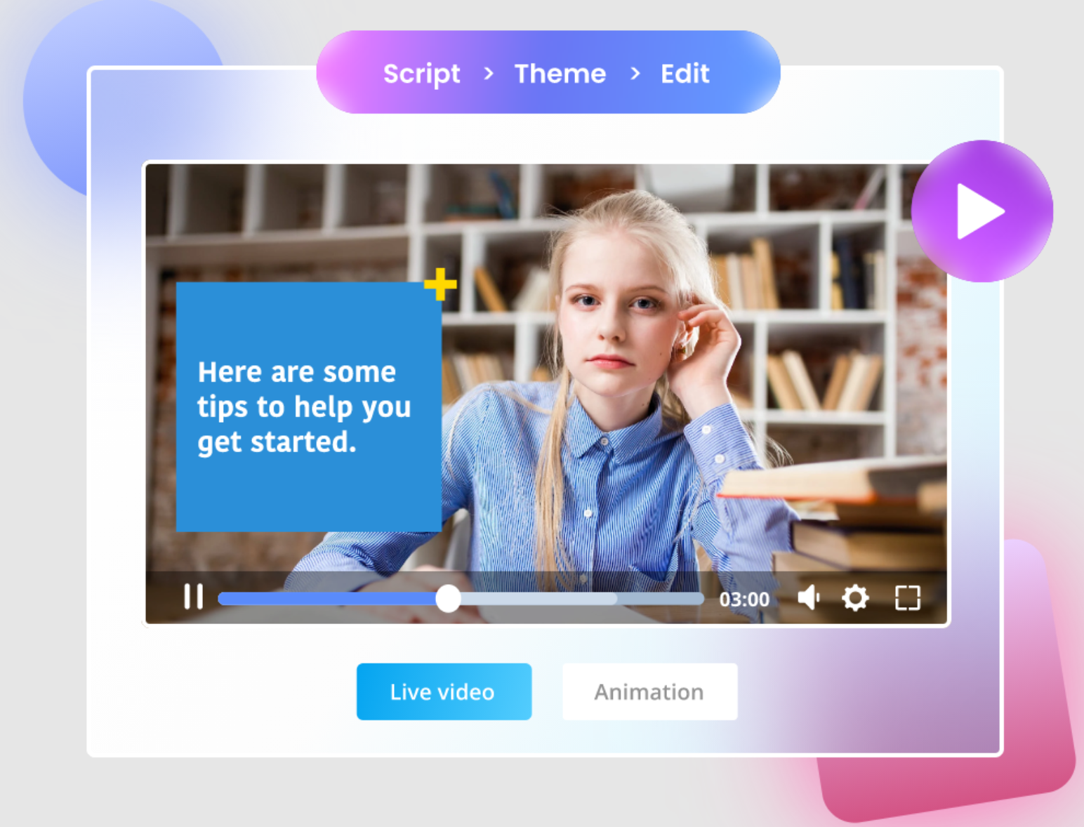 Steve.ai - uma das melhores ferramentas para converter texto em vídeo animado