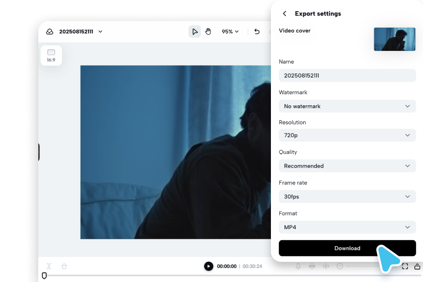 export and share