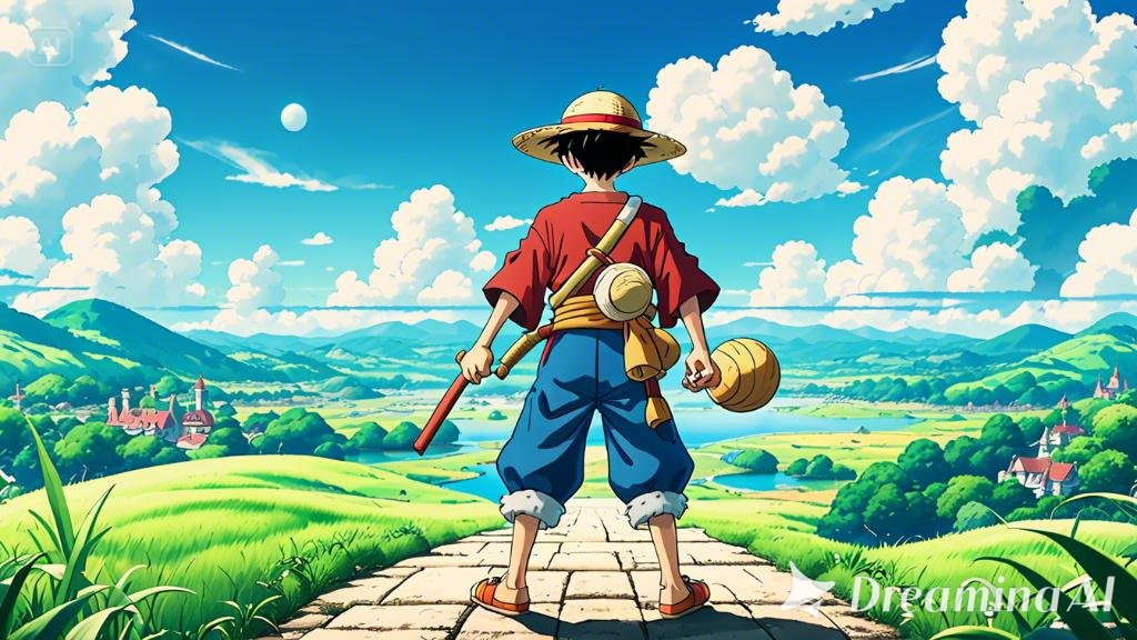 Luffy YouTube banner