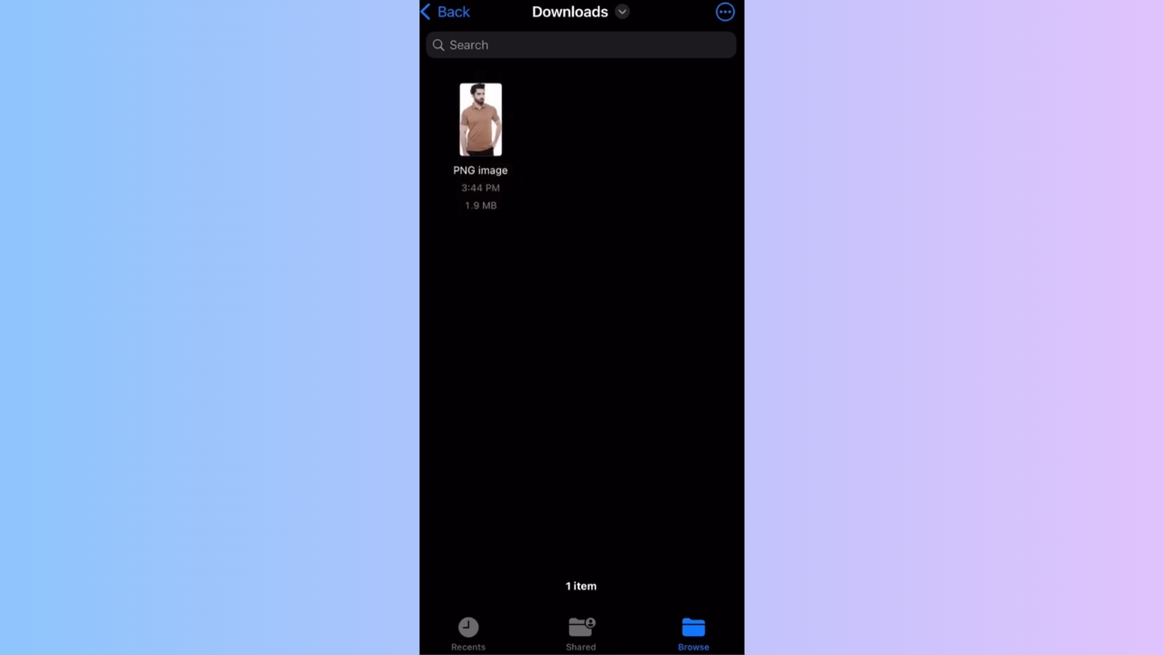 Open Files app