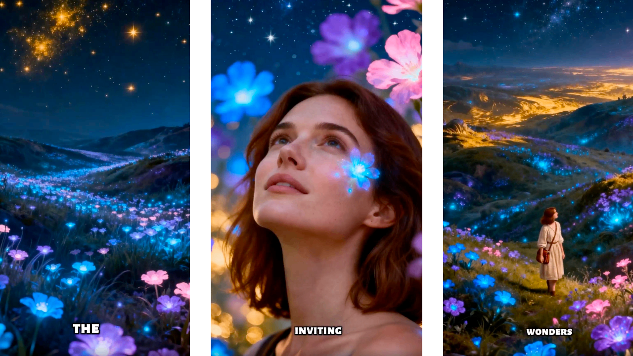 Natural abstract video