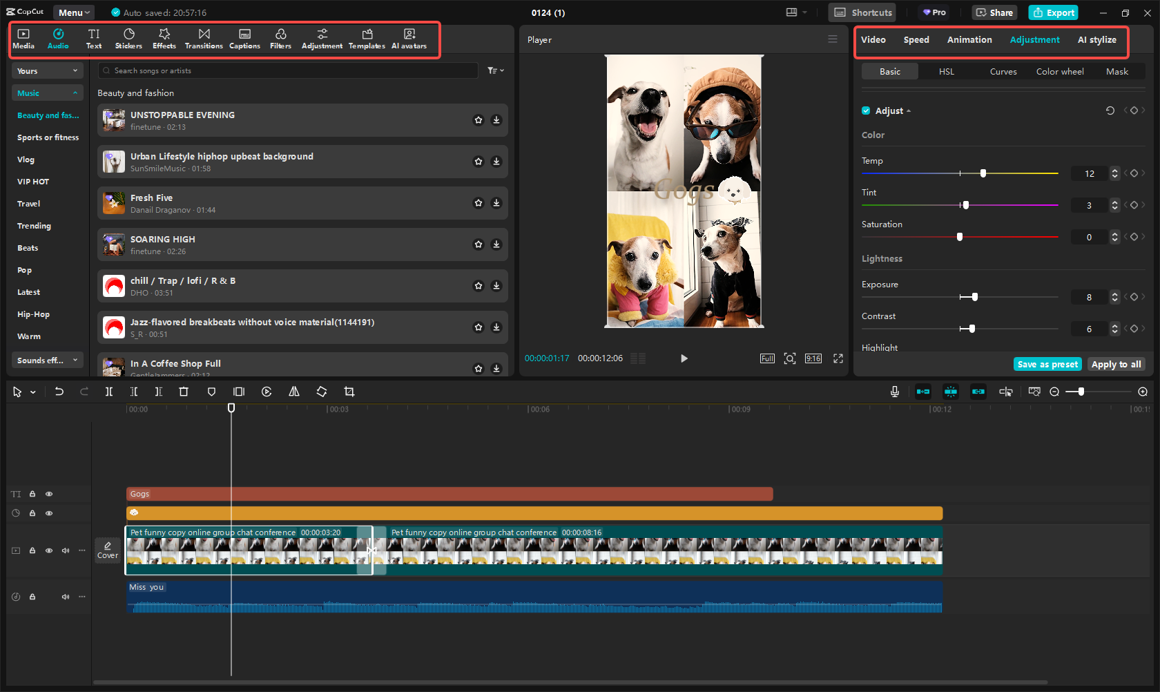 Powtoon interface
