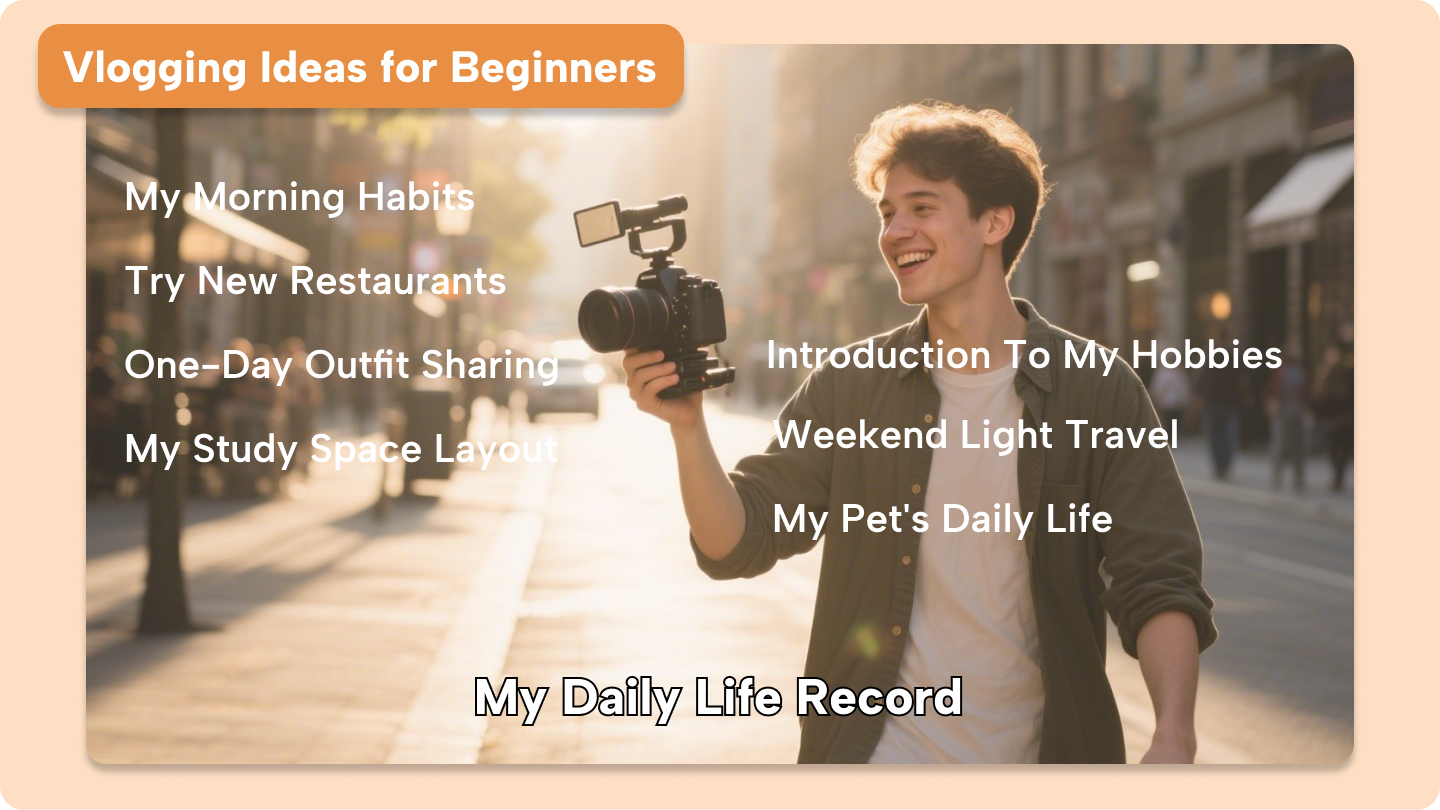 vlogging ideas for beginners
