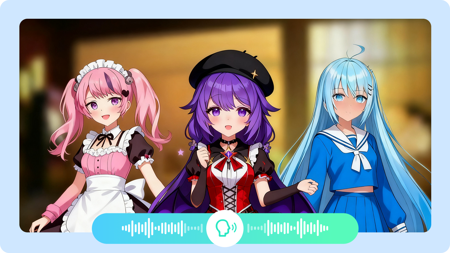 anime kız ses değiştirici