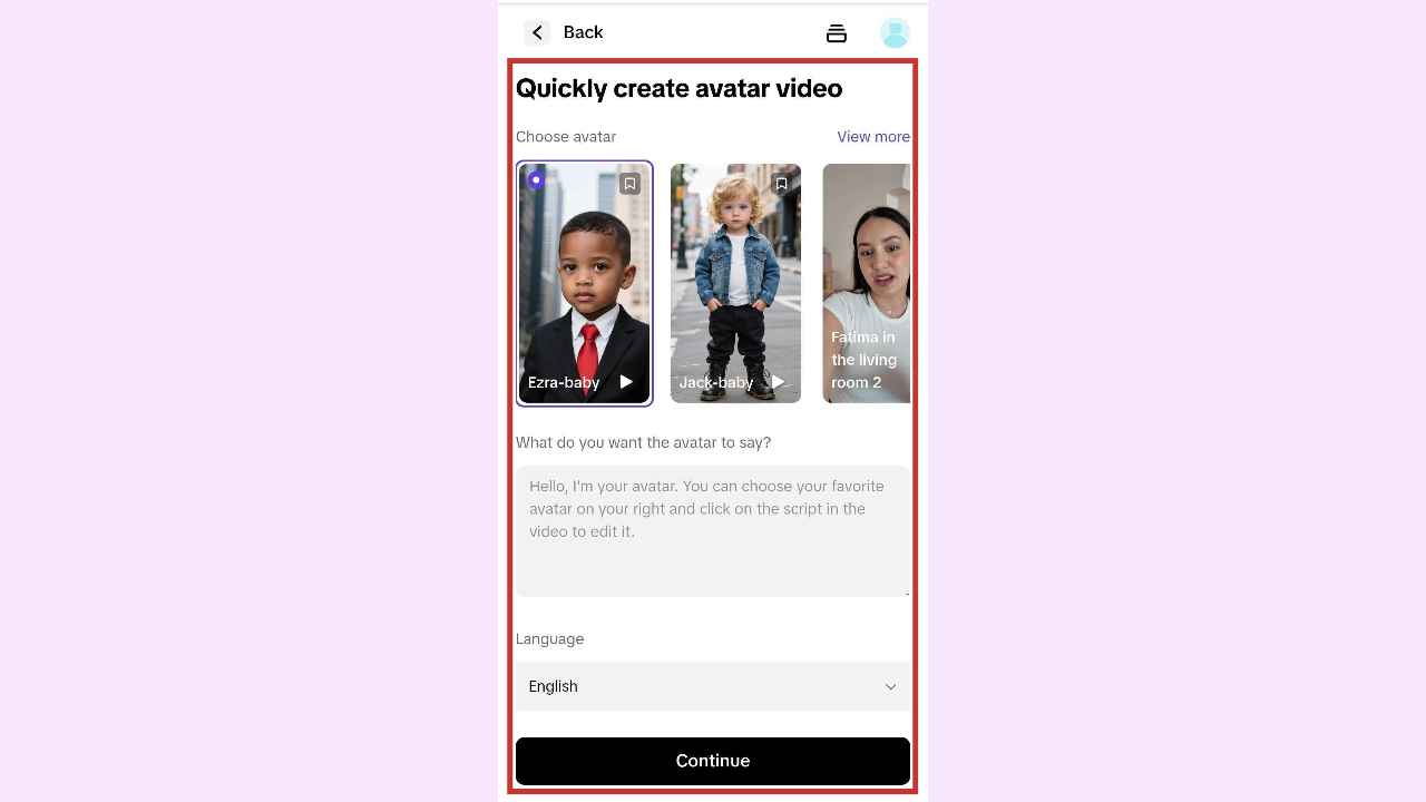 AI avatars in Pippit