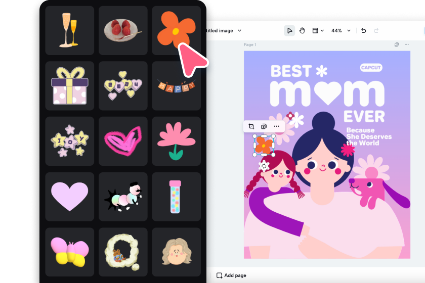 Select and customize