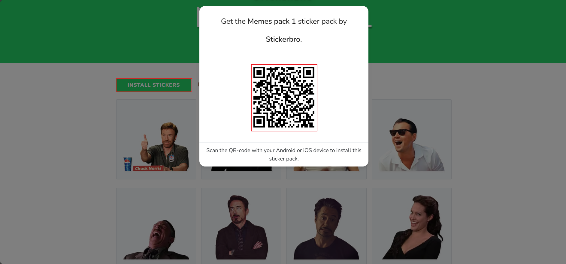 stickers grappig voor WhatsApp