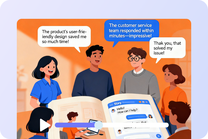 Turn customer feedback into stories