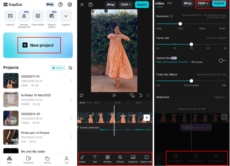 Erstellen atemberaubender Instagram-Reels mit CapCut Mobile App