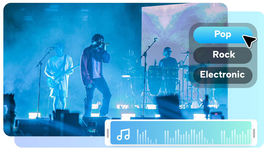 Use CapCut AI song maker to create diverse music styles