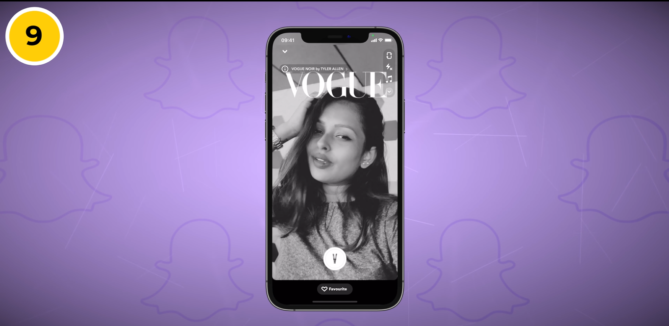 Vogue Noir filter