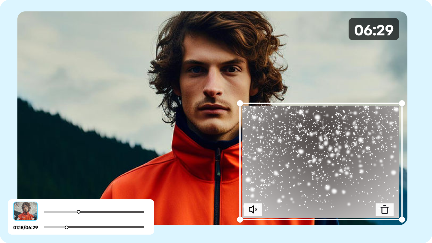 overlay video