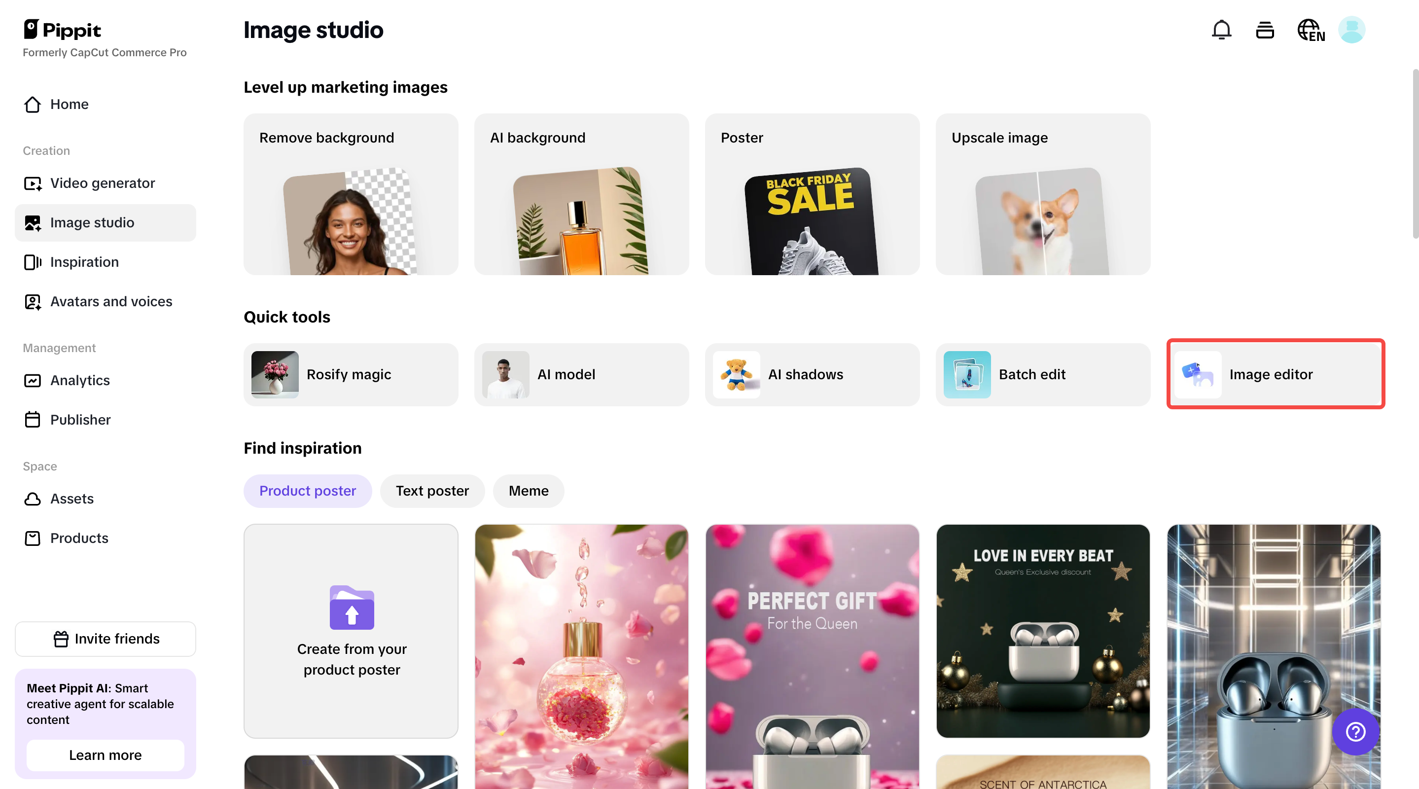 Access Image studio