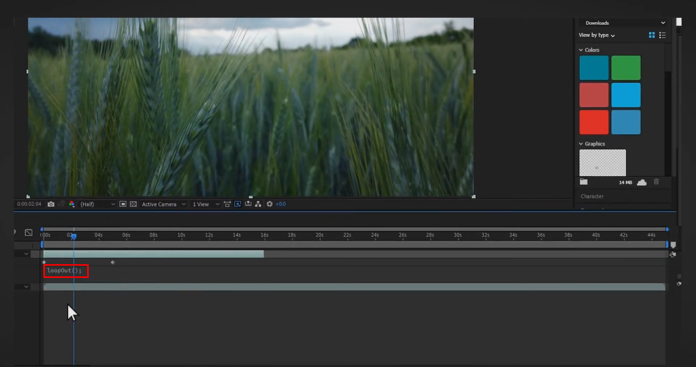 התאמת אפקט גרגר הסרט ב- After Effects