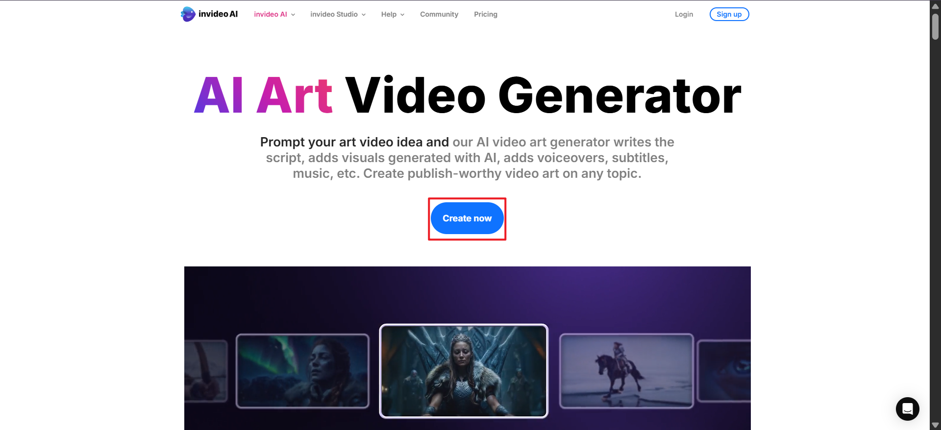 video to ai art