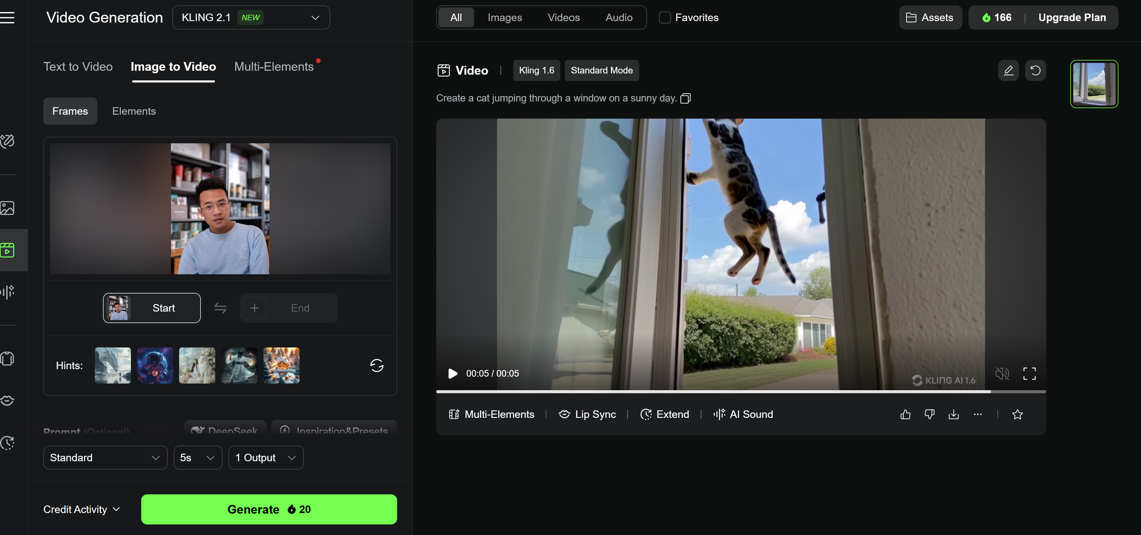 Kling AI: Generator video AI terbaik