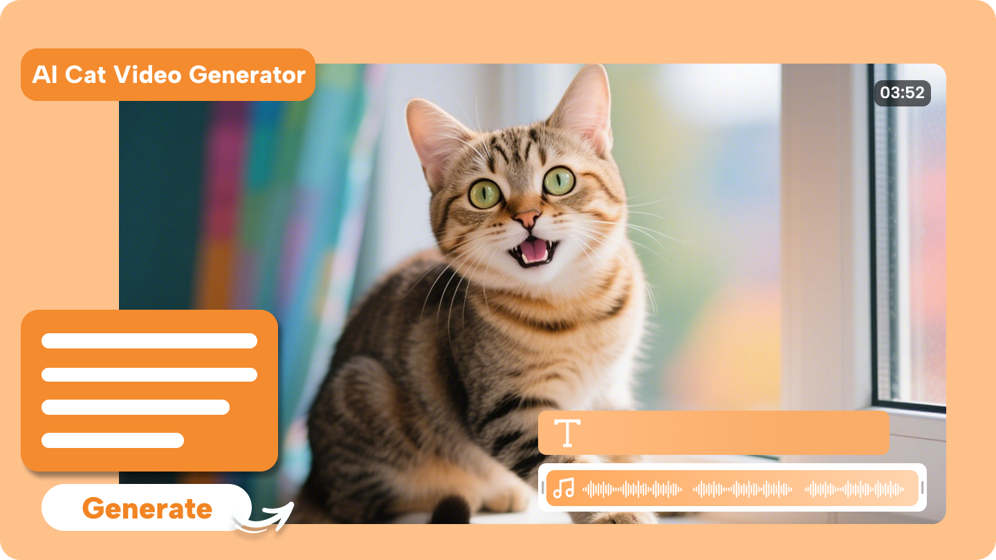ai kattenvideo