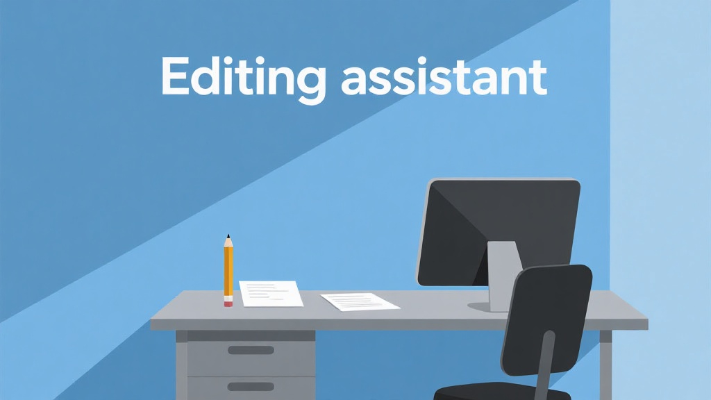 What is an editing assistant