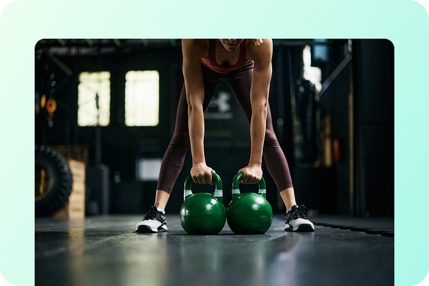 record your morning workout routine
