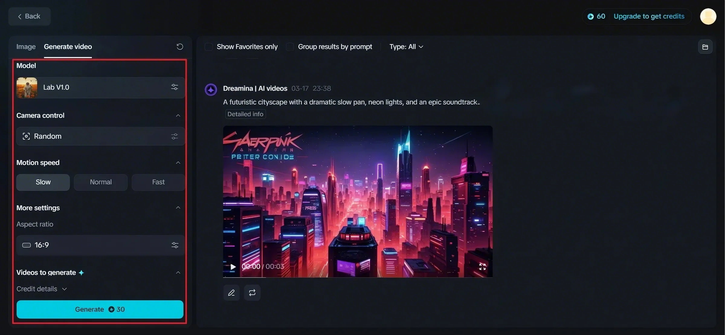 AI tool text to video