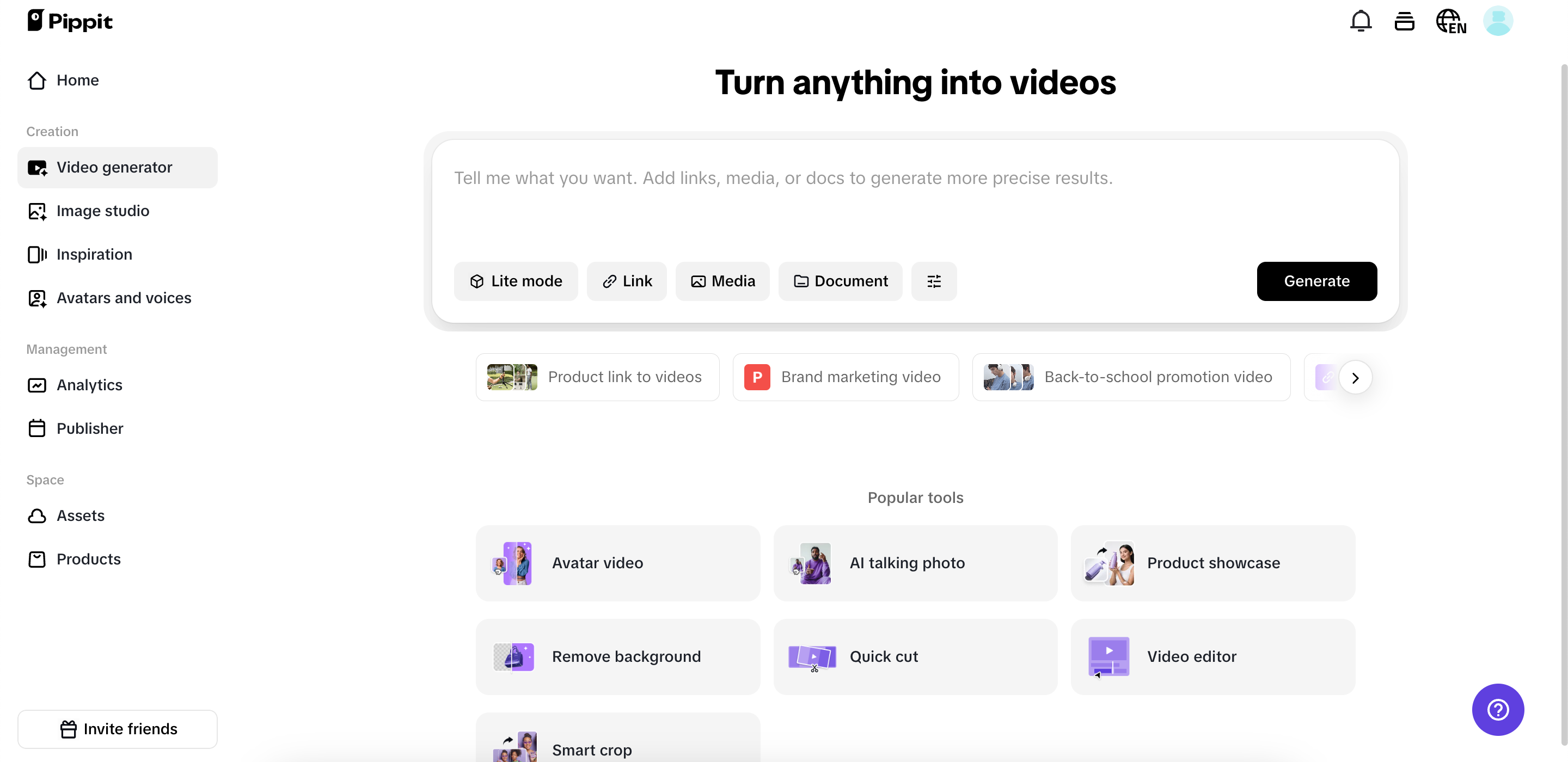 AI-generated videos