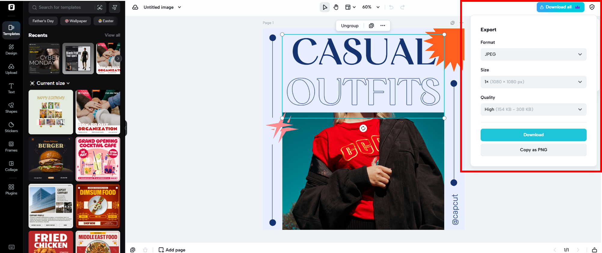 Export and post