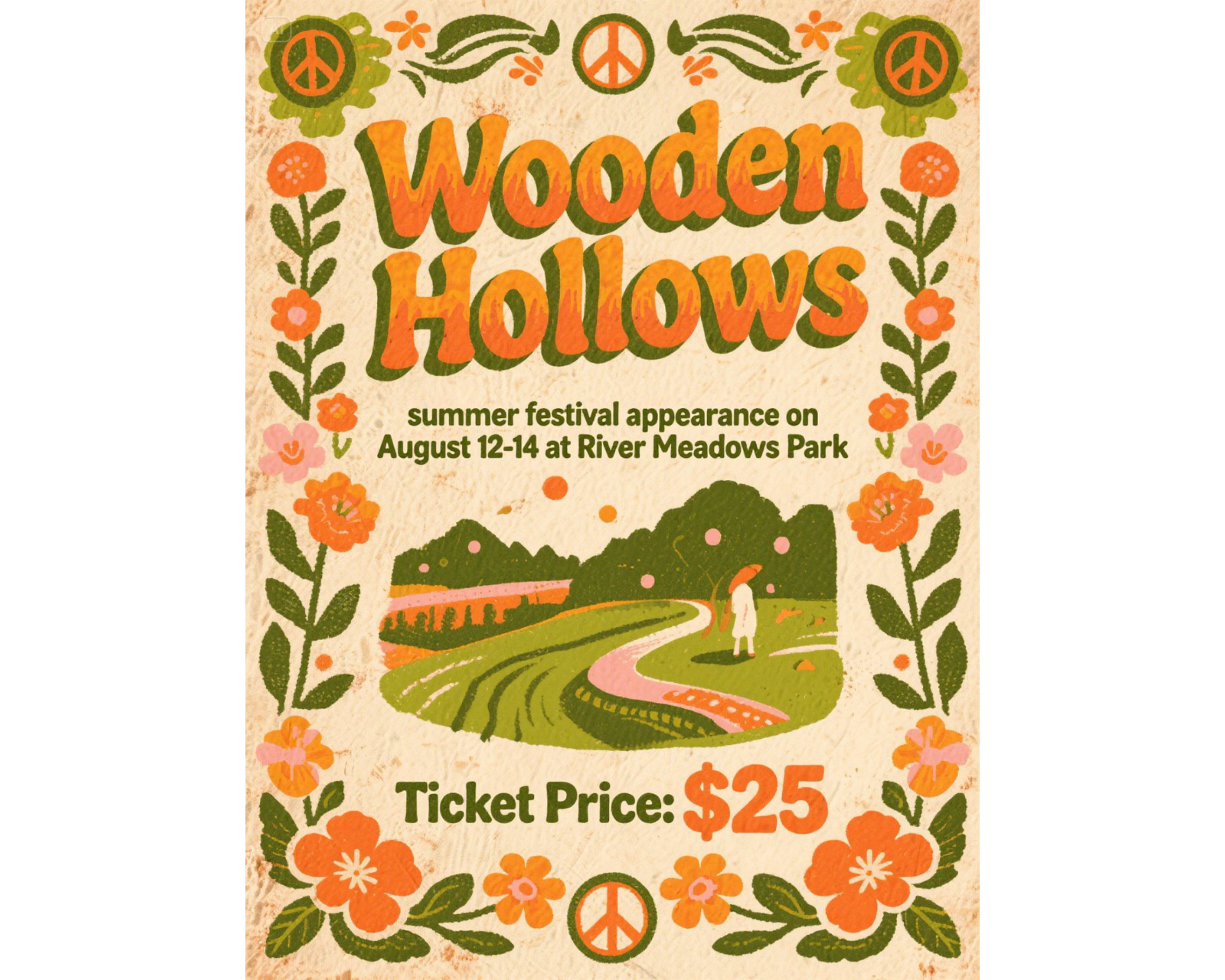 Vintage-inspired concert promotion