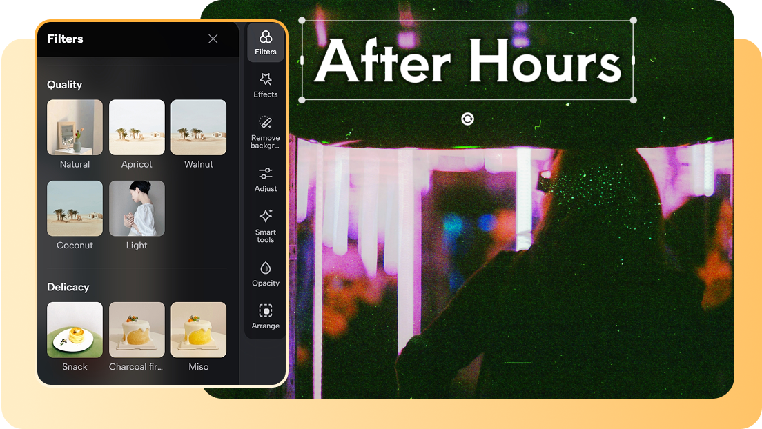 Free album cover maker CapCut