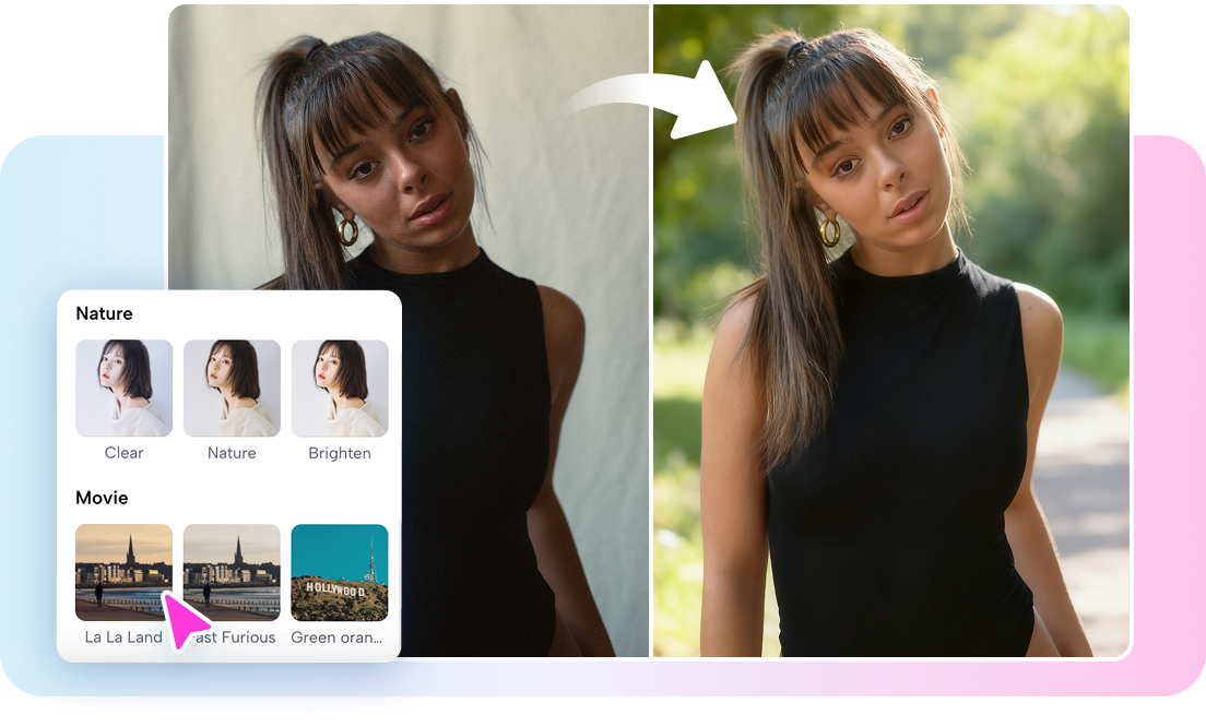 Enhance with editing tools