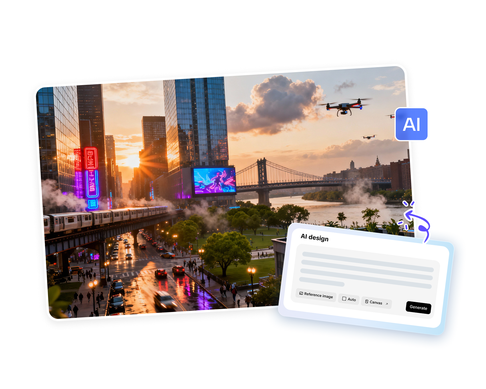 Free Online Cityscape Generator