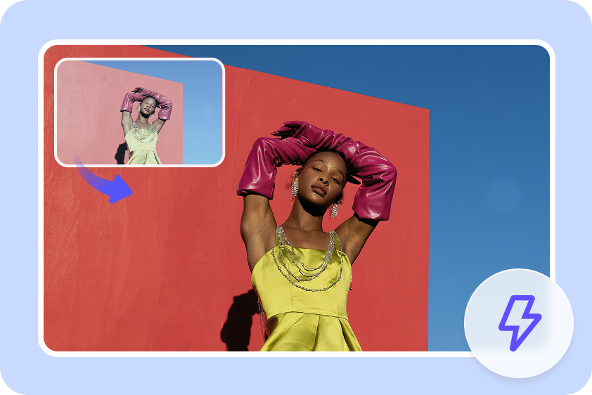 Achieve professional results in seconds