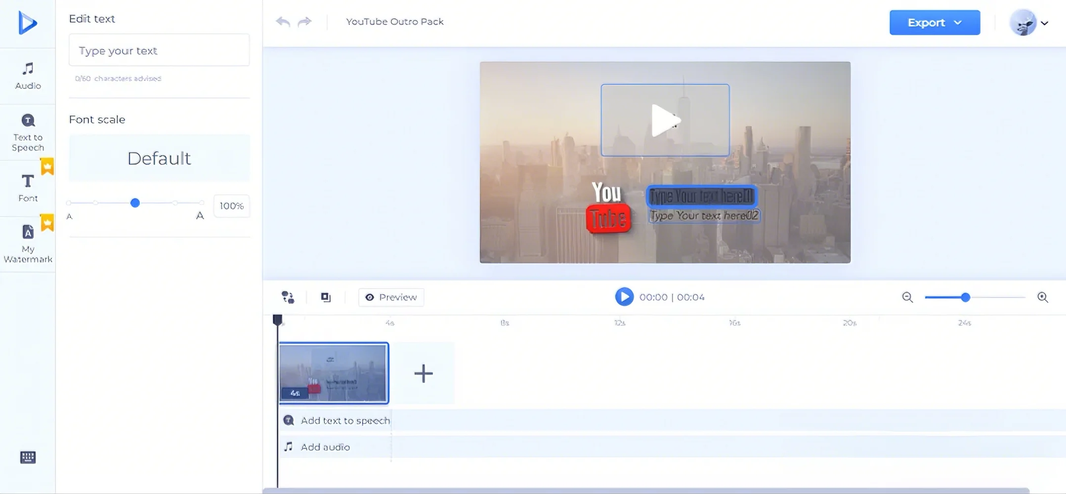 YouTube kostenlos outro maker