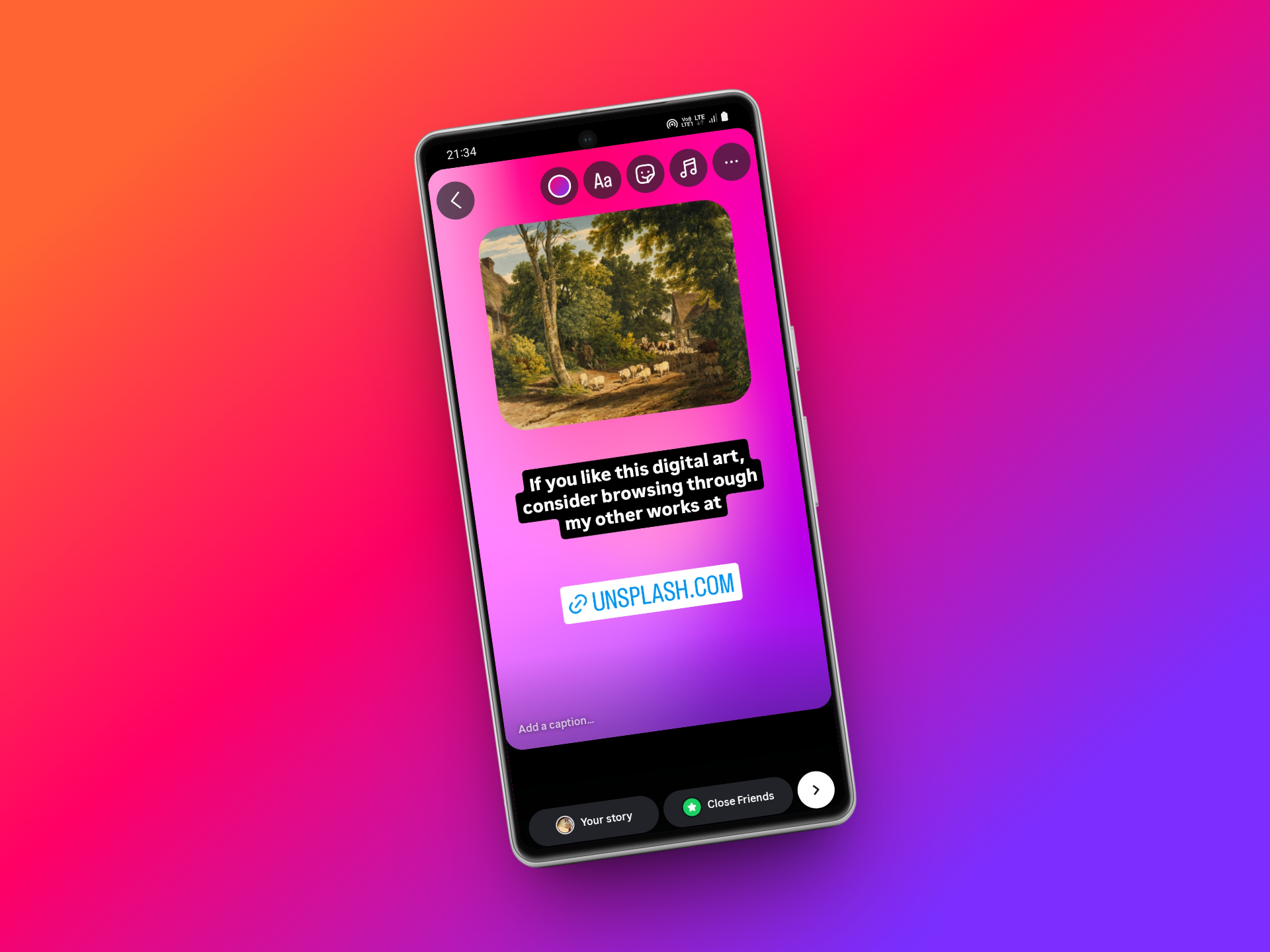 Comparte tu trabajo creativo