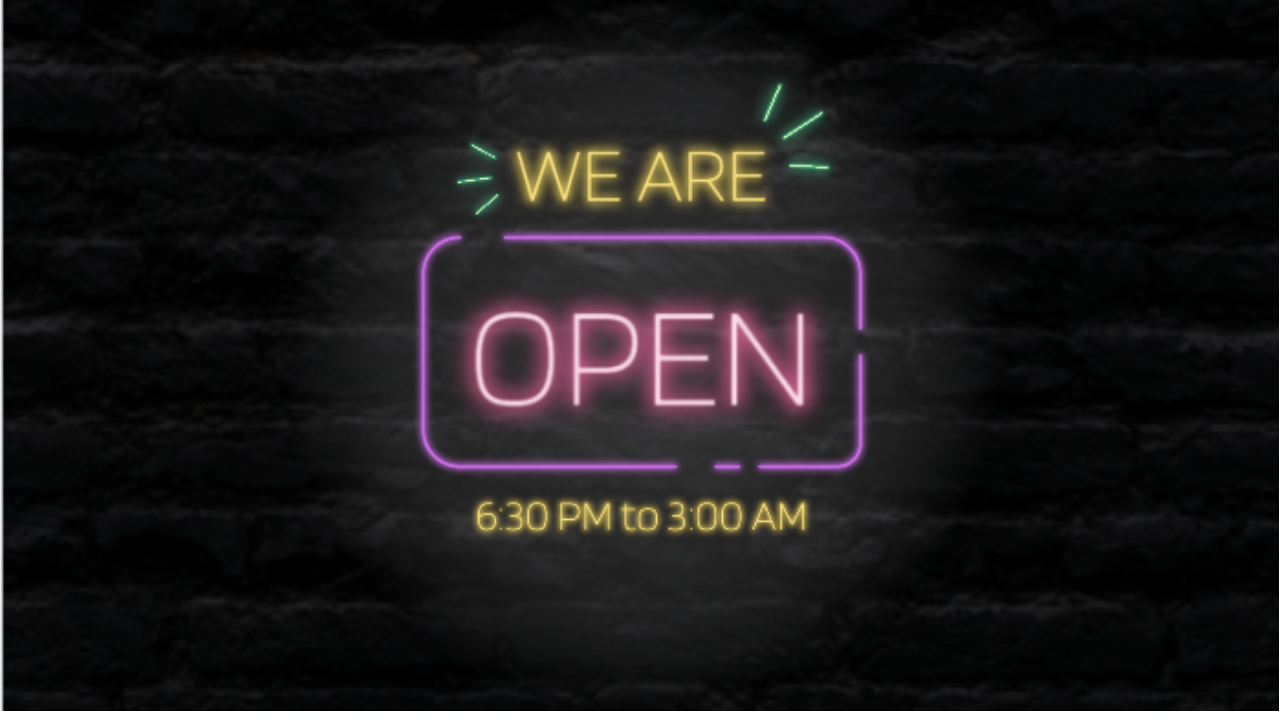 What is a neon light design